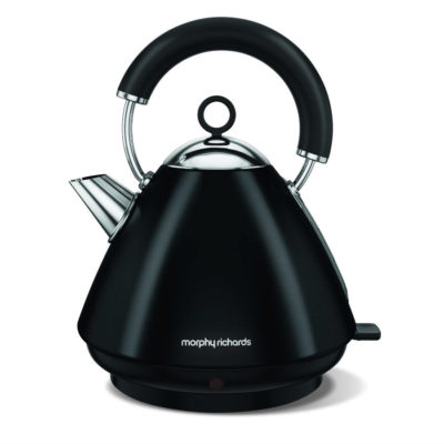 Morphy Richards Accents Traditional Kettle – Black Morphy Richards Accents Traditional Kettle – Black
